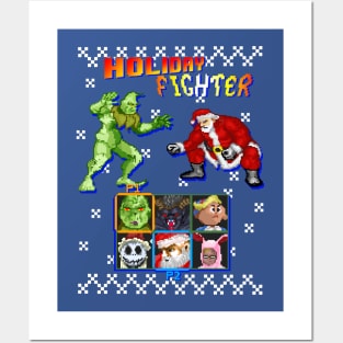 Holiday Fighter Posters and Art